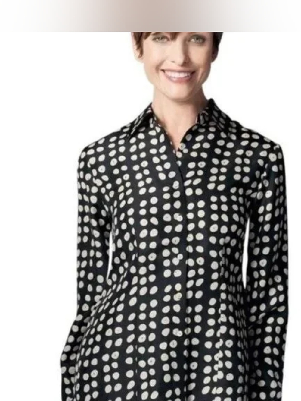 CAbi Silk Blouse Style 664